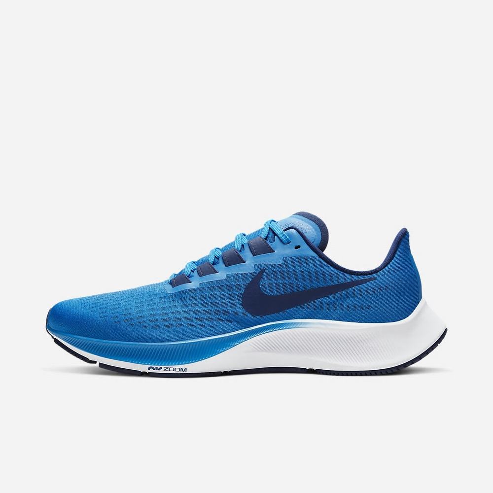 Chaussure De Running Nike Air Zoom Pegasus 37 Bleu 4873-905 Photo Blue/White/Blue Void Homme | KIR-12040865